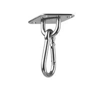LZZYFPX 2 set di kit for appendere amache resistenti, ganci da parete e soffitto for altalena su albero, amaca in corda, sedia yoga, kit di ferramenta, ganci for appendere(M6)