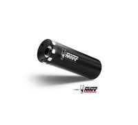 M.014.LH1BA - Terminali Scarico Mivv HR-1 Inox Nero MOTO GUZZI V7 STONE (21-24)