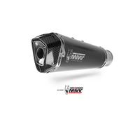 M.015.LDRB - Terminale Scarico MIVV DELTA RACE Nero MOTO GUZZI V100 MANDELLO
