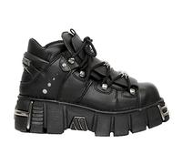 M-106-VS1 Stivali Unisex Punk Rock Gotici Pelle Vegana