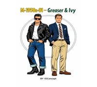M-1950s-01 - Greaser & Ivy: A 1950s Menswear Coloring Collection
