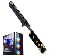 M.2 a PCIe, cavo di prolunga adattatore per scheda grafica, 25 cm, interfaccia riser ad alta velocità, design di raffreddamento per stabilità, efficienza del flusso di lavoro e flessibilità hardware