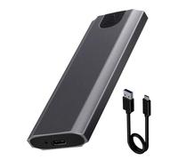 M.2 a USB Tipo C 3.1 Adattatore SSD esterno 10Gbps NVME/NGFF Dual Protocol SSD Enclosure Tool-Free per SSD 2230-2280