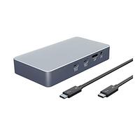 M.2 Dual-Disk NVME HDD Enclosure 3 Docking Station Tipo C a USB 3.0 Box disco rigido (colore: Quad-Disk) (Quad Disk)