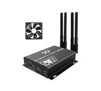 M.2 NGFF 4G/5G Modulo a USB 3.0 Adattatore M2 Wifi Card Converter Riser Board con Antenna Ventola di Raffreddamento Slot per Scheda SIM Facile da installare