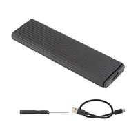 M.2 NVME SATA SSD Adattatore di Custodia con Guscio in Alluminio per SSD Dimensioni 2242 2260 2280