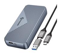 M.2 NVME SSD Enclosure USB 4.0 40Gbps Trasferimento dati, PHIXERO Adattatore esterno a stato solido con UASP, per 2280 Size M Key NVMe SSD, compatibile con Thunderbolt 3/4 USB3.2/3.1/3.0/Type C