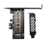 M.2 NVMe to PCIe X4 5.0 Adapter Stable 32Gbps Speed M2 to NVMe Expansion Card for Desktop Computer Upgrade with Low Profile Bracket