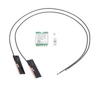 M.2 Scheda WiFi con Scheda di Rete Wireless da 1800 Mbps RTL8852be, WiFi6 5.2 per per (Costruito in antenne)