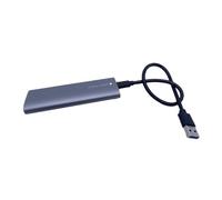 M.2 SSD Enclosure USB3.1 Tipo C 10Gbps Custodia in Alluminio per Trasferimento Dati e Backup di Sistema Supporto NVMe Hard Drive Case