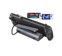 M.2 Steam Deck Dock, Docking Station per Steam Deck OLED/ROG Ally/Legion Go (S)/ROG Xbox Ally, con HDMI (4K @60Hz), Gigabit Ethernet, 3* USB-A 3.2, M.2Slot (SSD Espandi Storage), USB C PD 100w