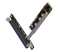 M.2 to PCIe Extender Cables, modello R13SC-WK 4.0, adattatore riserva in rame PCI-Express con raffreddamento, scheda di estensione versatile per flessibilità e efficienza del flusso di lavoro