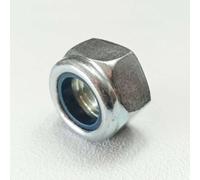 M 22 chiave 32 - 10pz dado esagonale autobloccante zincato passo grosso