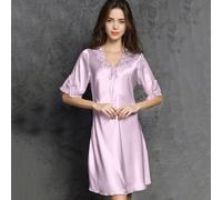 M-2XL Sexy Pizzo Fionda Camicia Casual Comfort Moda Pigiama per Donne Nuovo