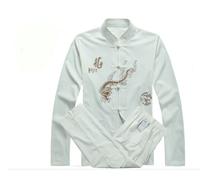 M-3XL 2pcs Tradizionale Cinese Stile Vestiti - Wu Shu / Kung Fu Uniforme per