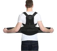 M-5XL Correttore Posturale Taglie Forti for Uomo E Donna Supporto Lombare Cintura Decompressione Sollievo dal Dolore al Collo E alle Spalle Fascia for Colonna Vertebrale(3XL)