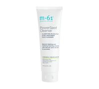 M-61 PowerSpot Cleanse, 4 oz - Detergente medicato, 3% contro l'acne contro lo zolfo con salicilico, glicolico, amamamelide e tea tree