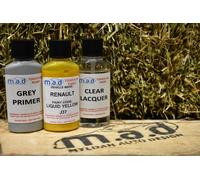 M.A.D RENAULT Liquido Giallo J37 Pittura Ritocco Kit 30ML Grattare Repair Clio