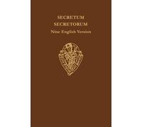 M.A. Manzalaoui Secretum Secretorum, Vol. I, Text (Copertina rigida)