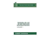 M.A. Robert Davidson Jeremiah (Copertina rigida) Daily Study Bible-Old Testament