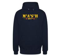 M*A*S*H 4077th - Felpa con cappuccio unisex dal design vintage | Design nostalgico M*A*S*H 4077th per gli appassionati della serie e gli interessi militari.