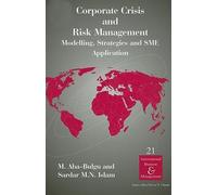 M. Aba-Bulgu Corporate Crisis and Risk Management (Copertina rigida)