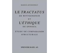 M. Aenishaensli Le "Tractatus" De Wittgenstein Et l'"Ethique" (Copertina rigida)