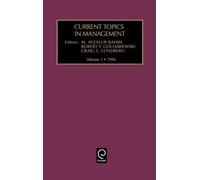 M. Afzalur Rahim Current topics in management (Copertina rigida)
