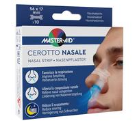 Pietrasanta Pharma CEROTTO NASALE MASTER-AID 56X17MM 10 PEZZI