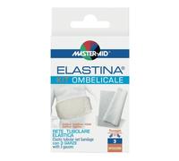 ELASTINA KIT OMBELICALE RETE TUBOLARE ELASTICA + 3 GARZE STERILI MASTER-AID