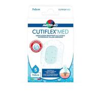 Cutiflex MEDICAZIONE AUTOADESIVA TRASPARENTE IMPERMEABILE MASTER-AIDCUTIFLEX 7X5 5 PEZZI