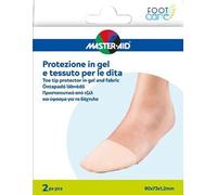 Master-aid Foot Care Protezione punta dei piedi in gel e tessuto 2 pezzi