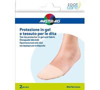 Master-aid Foot Care Protezione punta dei piedi in gel e tessuto 2 pezzi