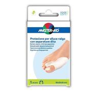 Master-Aid Foot Care Protezione Alluce Valgo in Gel con Separatore Dita Reversibile 1 pezzo