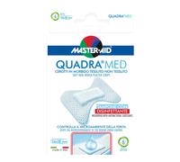 Master-Aid® Quadra Med® Cerotti In Morbido Tessuto Non Tessuto Tampone Con Disinfettante 6 Strip A Farfalla Per Le Dita