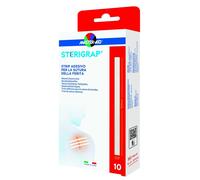 Master-aid sterigrap strip adesivo sutura ferite 100x6 mm 10 pezzi