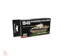AK REAL COLORS SET RCS123 1945 Panzer Colors (6x17ml)