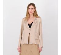 M’ama Giacca in raso di viscosa con collo a lancia