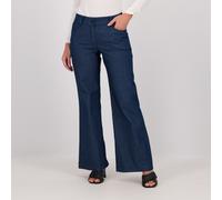 M’ama Jeans gamba ampia lunghezza al tallone con tasche