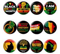 M AMFEOV perni dei pulsanti del mese della storia nera