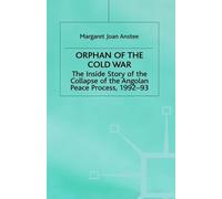 M. Anstee Orphan of the Cold War (Copertina rigida)