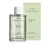 M. Asam Vino Gold No. 1 Eau de Parfum (100 ml) - Profumo rinfrescante con profumo agrumato e floreale, con componenti in pompelmo, tè verde e legno di cedro, dona pura gioia di vivere, unisex, vegano