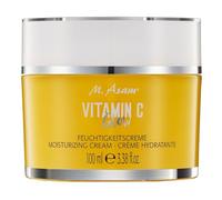 M. Asam Vitamin C Glow Moisturising Cream XXL (100ml) - Crema viso 24h con complesso di vitamina C e curcuma, pelle radiosamente fresca, crema idratante per un'idratazione e una luminosità intense