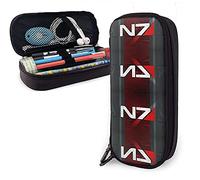 M-Ass Eff-Ect N7 Astuccio in pelle per matite, portapenne con slot multiplo, per ufficio medio, università, adulti e bambini