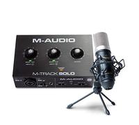 M-Audio M-Track Solo + Marantz Professional MPM-1000 - Interfaccia USB e Microfo