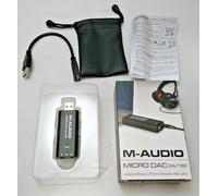 M-AUDIO Micro Dac 24/192 Hi-Res Portatile Digitale-a-Analogico Convertitore Da