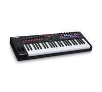 M-AUDIO Oxygen Pro 49 - Tastiera-controller USB MIDI a 49 note con pad Beat, manopole, pulsanti e fader assegnabili via MIDI e pacchetto Native Instruments Sound (integrazione NKS)