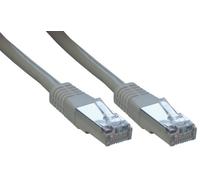 Cavo di rete MCL RJ45 Cat5E 0,5 m grigio schermato F/UTP