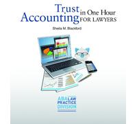M. Blackford Trust Accounting in One Hour for Lawyers (Tascabile)