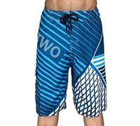 M Blu Costume da bagno lungo al ginocchio per uomo, moda da uomo, tempo libero e fitness, sport Plus Size Five Surf, pantaloni da spiaggia ad asciugatura rapida, pantaloncini kayak, abbigliamento da